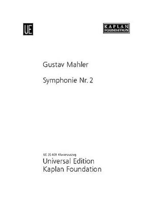 Bild des Verkufers fr Symphonie Nr. 2 : fr Soli, gemischten Chor (SATB) und Orchester. Klavierauszug. zum Verkauf von AHA-BUCH GmbH