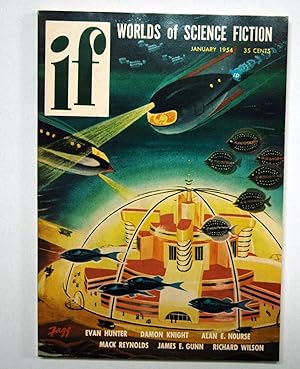 Bild des Verkufers fr If Worlds of Science Fiction January, 1954 zum Verkauf von Preferred Books