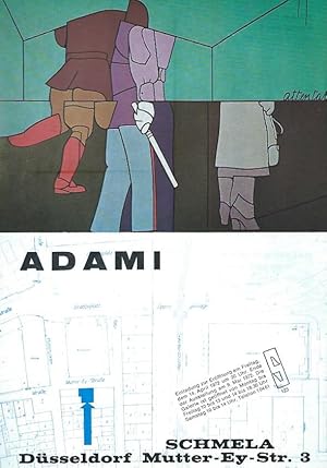 Image du vendeur pour Adami (announcement) mis en vente par The land of Nod - art & books