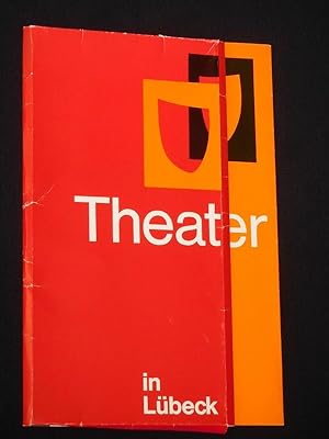 Theater in Lübeck. Spielplan-Vorschau 1972/73. Mit Abonnements-Einladung [Jahresheft]