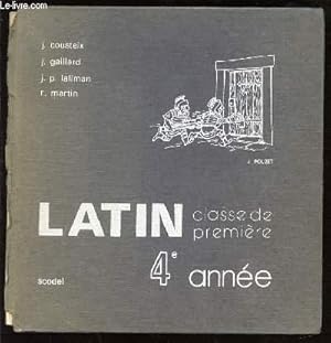 Bild des Verkufers fr LATIN - CLASSE DE PREMIERE / 4 EME ANNEE. zum Verkauf von Le-Livre