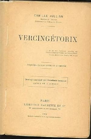 Bild des Verkufers fr VERCINGETORIX. zum Verkauf von Le-Livre