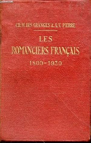 Image du vendeur pour LES ROMANCIERS FRANCAIS 1800-1930 - COLLECTION D'AUTEURS FRANCAIS. mis en vente par Le-Livre