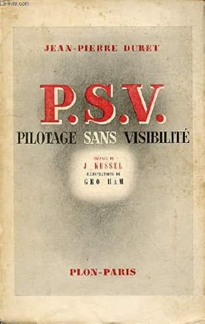 Imagen del vendedor de P.S.V PILOTAGE SAnS VISIBILITE a la venta por Le-Livre