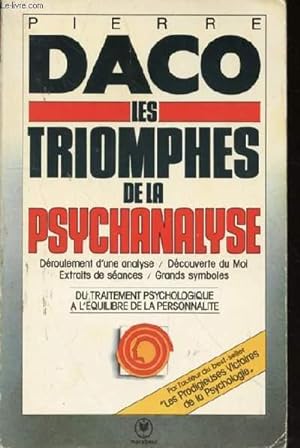 Seller image for LES TRIOMPHES DE LA PSYCHANALYSE for sale by Le-Livre