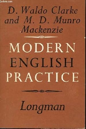 Seller image for MODERN ENGLISH PRACTICE for sale by Le-Livre