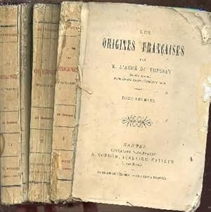 Seller image for LES ORIGINES FRANCAISES EN 3 TOMES. for sale by Le-Livre