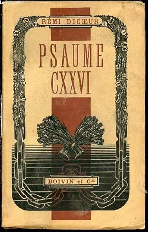 PSAUME CXXVI - "PROSES DE CAPTIVITE".