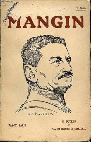 Imagen del vendedor de MANGIN. a la venta por Le-Livre