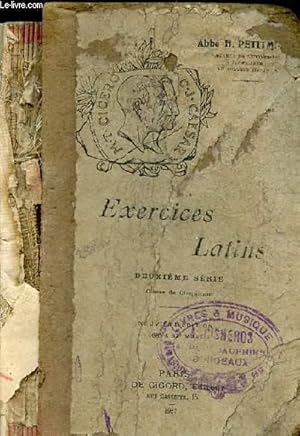 Seller image for EXERCICES LATINS - CLASSE DE CINQUIEME for sale by Le-Livre