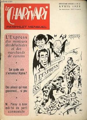 Seller image for LE CHARIVARI N12 - DEUXIEME ANNEE. L'EXPRESS. for sale by Le-Livre