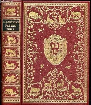 Imagen del vendedor de FABLES DE LA FONTAINE - TOME 2 AVEC LES FIGURES D'OUDRY PARUES DANS L'EDITION DESAINT ET SAILLANT DE 1755. a la venta por Le-Livre