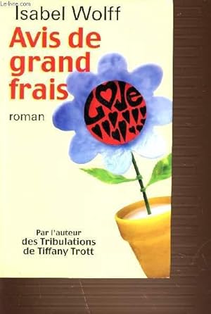 Bild des Verkufers fr AVIS DE GRAND FRAIS. zum Verkauf von Le-Livre