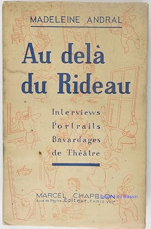Immagine del venditore per Au del du rideau venduto da Librairie du Bassin