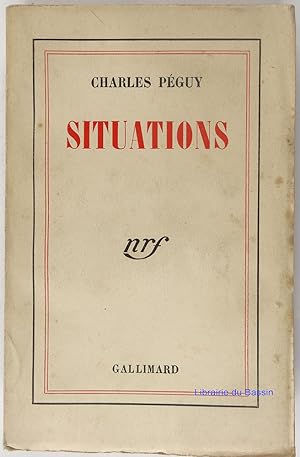 Seller image for Situations for sale by Librairie du Bassin