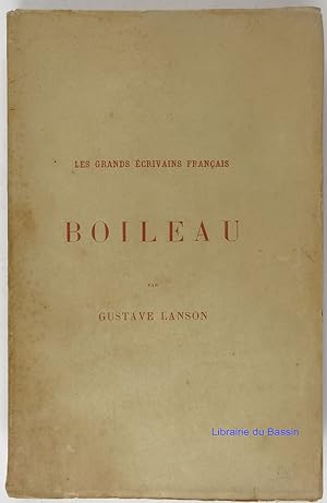 Image du vendeur pour Boileau mis en vente par Librairie du Bassin