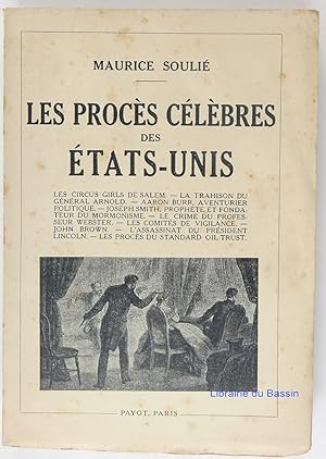 Les procès célèbres des Etats-Unis