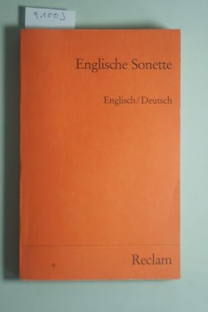 Englische Sonette. Englisch/Deutsch