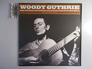 Bild des Verkufers fr Woody Guthrie sings Folk Songs with Leadbelly, Cisco Houston, Sonny Terry And Bess Hawes [Vinyl, LP, FA 2483]. zum Verkauf von Druckwaren Antiquariat