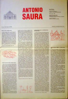 Periódico de Exposiciones, Núm. 1, lunes 12 de mayo de 1980.