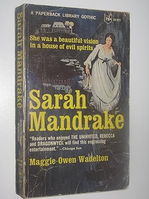 Image du vendeur pour Sarah Mandrake mis en vente par Manyhills Books