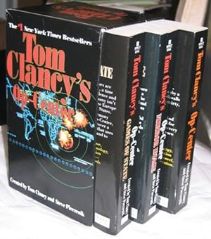Imagen del vendedor de Tom Clancy's Op-Center (slipcase/box): Vol 1 - Op-Center ; Vol 2 - Mirror Image; Vol 3 - Games of State ; -(1st three (3) soft covers in box/slipcase of "Tom Clancy's Op-Center" series)- a la venta por Nessa Books