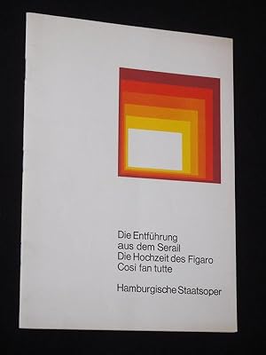 Bild des Verkufers fr Programmheft Hamburgische Staatsoper 1973/74. DIE ENTFHRUNG AUS DEM SERAIL von Mozart. Musikal. Ltg.: Wilfried Boettcher, Insz.: Alfred Siercke, Ausstattung: Wilhelm Reinking. Mit Rolf Mamero, Jeanette Scovotti, Sharon Bennett, Werner Hollweg, Frieder Stricker, Noel Mangin, Jrgen Frster, Hans-Joachim Lieske zum Verkauf von Fast alles Theater! Antiquariat fr die darstellenden Knste