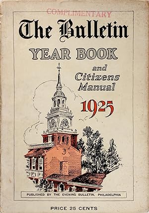 Seller image for The Bulletin Year Book and Citizens Manual 1925 for sale by Firefly Bookstore