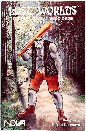 Lost Worlds Fantasy Combat Book Game : Hill Troll with Club (NOVA #1006)