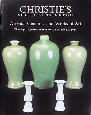 Christie's Oriental Ceramics and Works of Art (22 January 1998)
