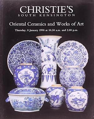 Christie's Oriental Ceramics and Works of Art (8 January 1998)