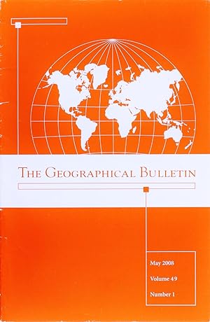 Seller image for The Geographical Bulletin: May 2008, Valume 49, Number 1 for sale by Firefly Bookstore