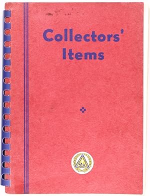 Collectors' Items: a Collection of Favorite Recipes of Members and Friends