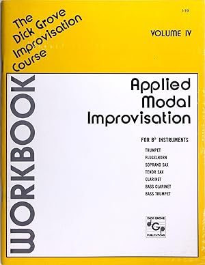 Seller image for Applied Modal Improvisation: Volume 4 Workbook - B-Flat Instruments for sale by Firefly Bookstore