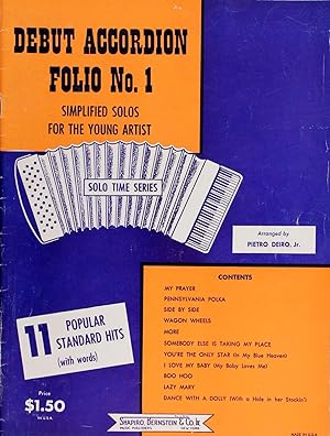 Debut Accordion Folio No. 1 Simplified Solos for the Young Artist