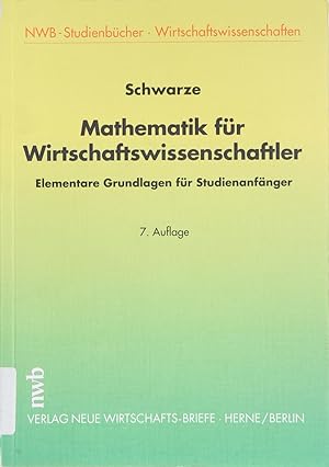 Mathematik FÃ£Â¼r Wirtschaftswissenschaftler.