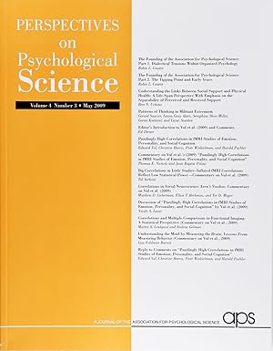 Perspectives On Psychological Science (Volume 4, Number 3, May 2009)