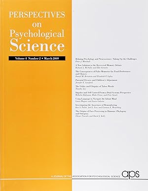 Perspectives On Psychological Science (Volume 4, Number 2, March 2009)