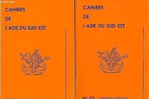 Bild des Verkufers fr CAHIERS DE L'ASIE DU SUD-EST : N27 ET 28 - 2 VOLUMES zum Verkauf von Le-Livre