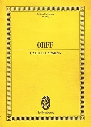 Seller image for Catulli Carmina : for sale by Sapphire Books