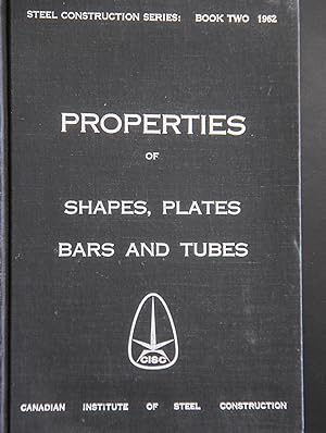 Bild des Verkufers fr Properties of Shapes, Plates, Bars and Tubes - Book 2 zum Verkauf von Mad Hatter Bookstore