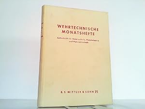 Bild des Verkufers fr Wehrtechnische Monatshefte. Hier 63. Jahrgang 1966 KOMPLETT! gebunden. Zeitschrift fr Wehrtechnik, Wehrindustrie und Wehrwirtschaft. zum Verkauf von Antiquariat Ehbrecht - Preis inkl. MwSt.