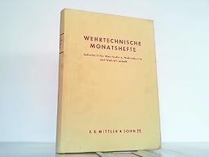 Bild des Verkufers fr Wehrtechnische Monatshefte. Hier 65. Jahrgang 1968 KOMPLETT! gebunden. Zeitschrift fr Wehrtechnik, Wehrindustrie und Wehrwirtschaft. zum Verkauf von Antiquariat Ehbrecht - Preis inkl. MwSt.