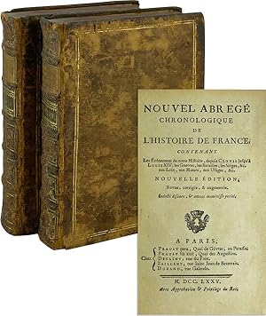 Nouvel Abregé Chronologique de l'Histoire de France [Vols. I and III only]