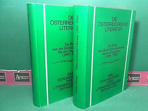 Die Österreichische Literatur. Eine Dokumentation ihrer literarhistorischen Entwicklung - Ihr Pro...