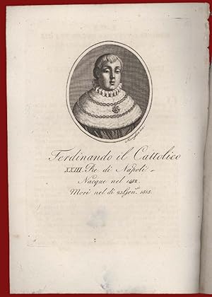 Ferdinando d'Aragona il Cattolico Re di Napoli Sos Madrigalejo Aragona Maiorca
