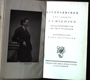 Imagen del vendedor de Liebesbriefe des jungen J.V.Widmann a la venta por books4less (Versandantiquariat Petra Gros GmbH & Co. KG)