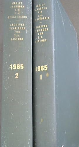 Bild des Verkufers fr Archives Year Book for South African History - 2 volumes / Argief-jaarboek vir Suid-Afrikaanse Geskiedenis - 2 Dele zum Verkauf von Chapter 1