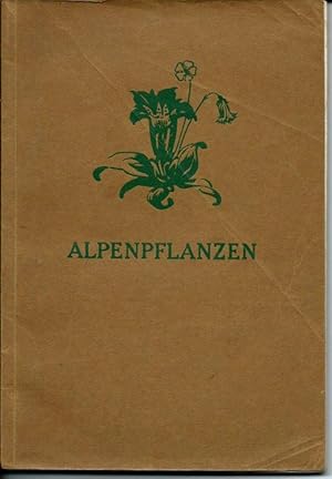 Alpenpflanzen - Die Pflanzenwelt im Hochgebirge in ihrer Umwelt dargestellt nach naturgetreuen Ze...