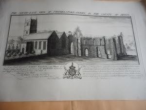 Imagen del vendedor de The South-East View of Frithelstoke Priory in the County of Devon a la venta por David Pearson